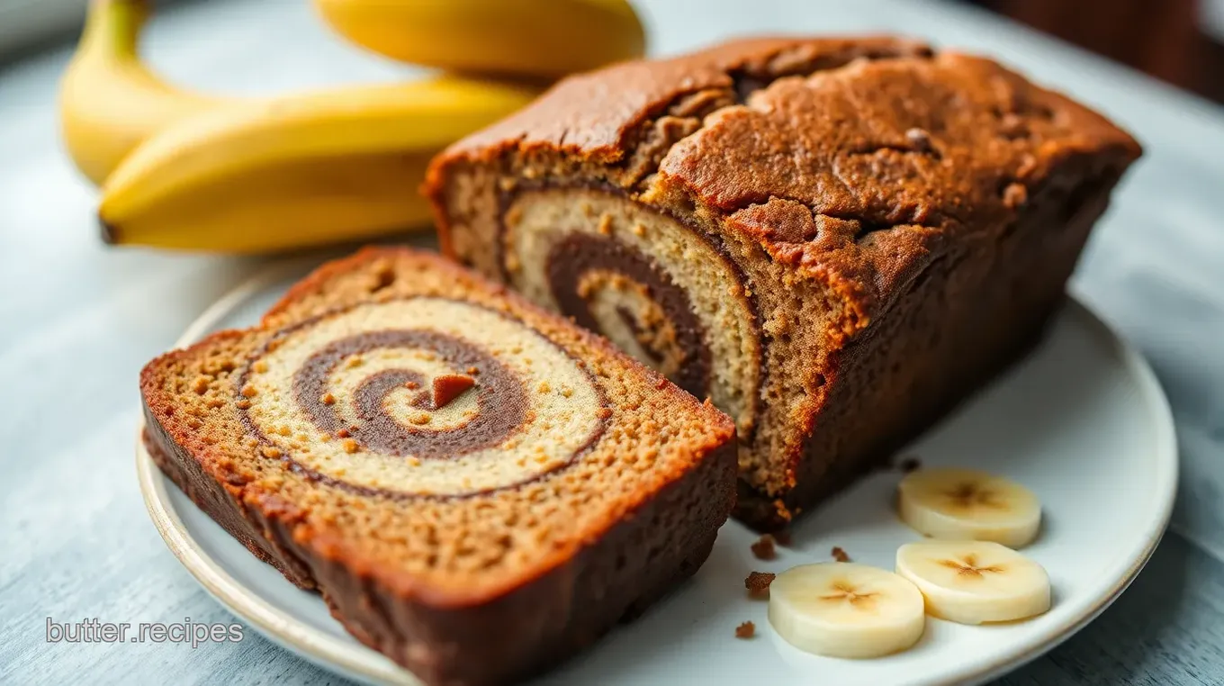 Bake Nutella Banana Bread Delight