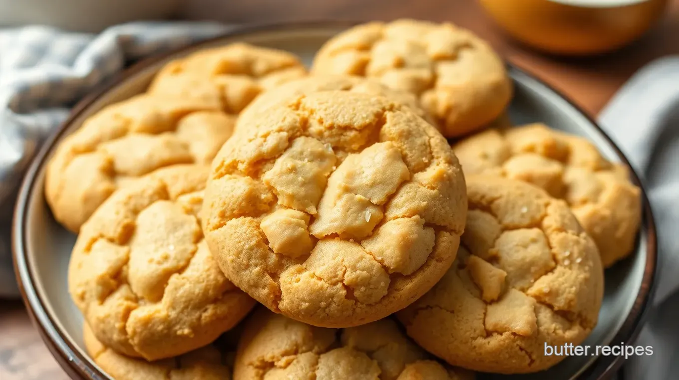 Coconut Butter Cookies