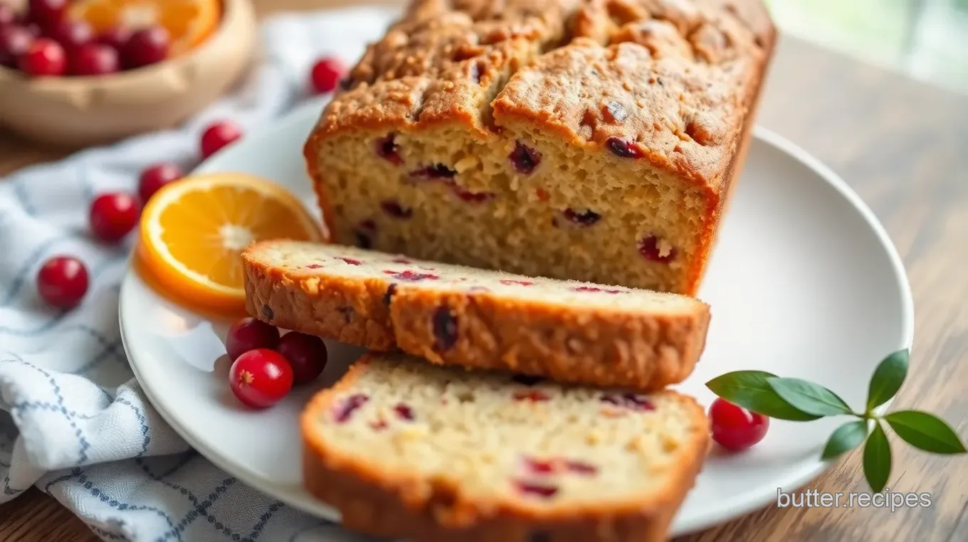 Cranberry Orange Bread