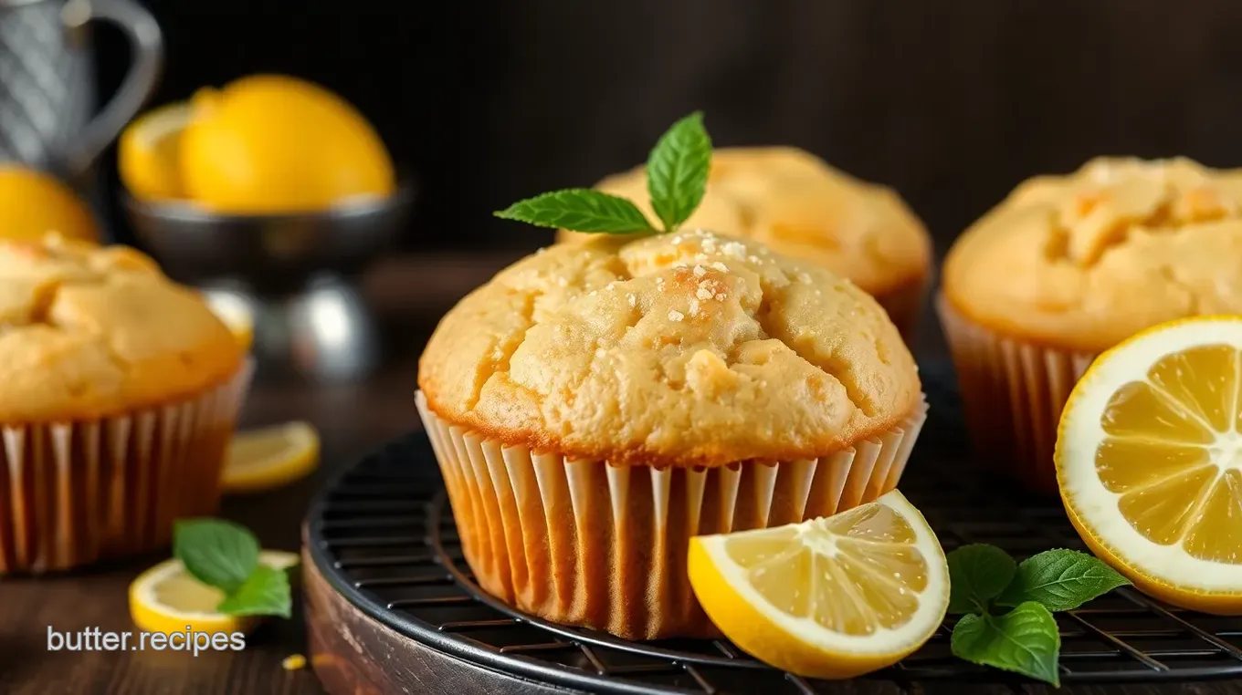 Lemon Poppy Seed Muffins