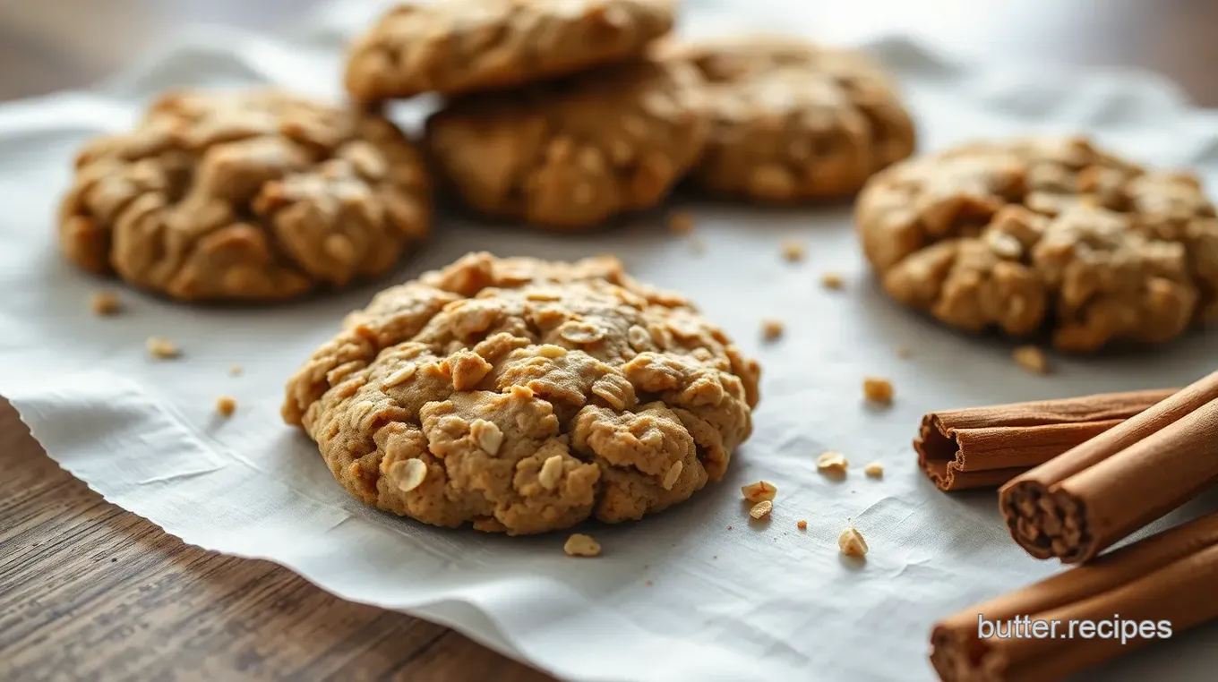 Bake Soft Oatmeal Cookies with Sweet Cinnamon