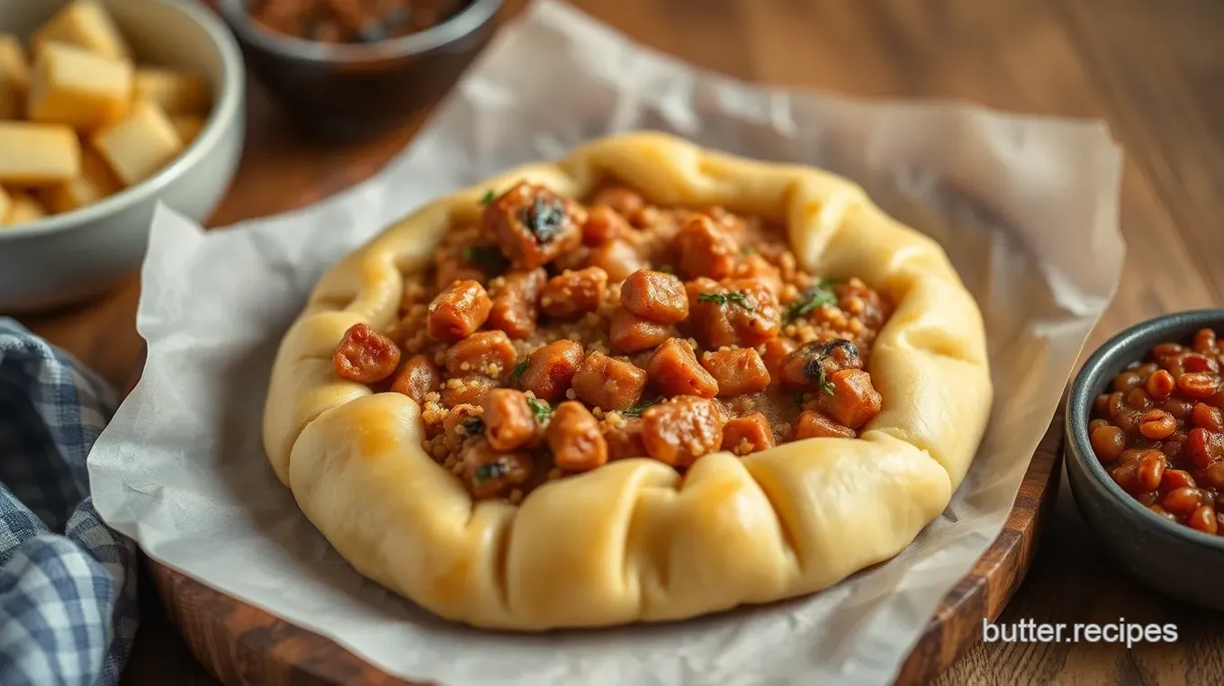 Bake Savory Dough with Flavorful Filling