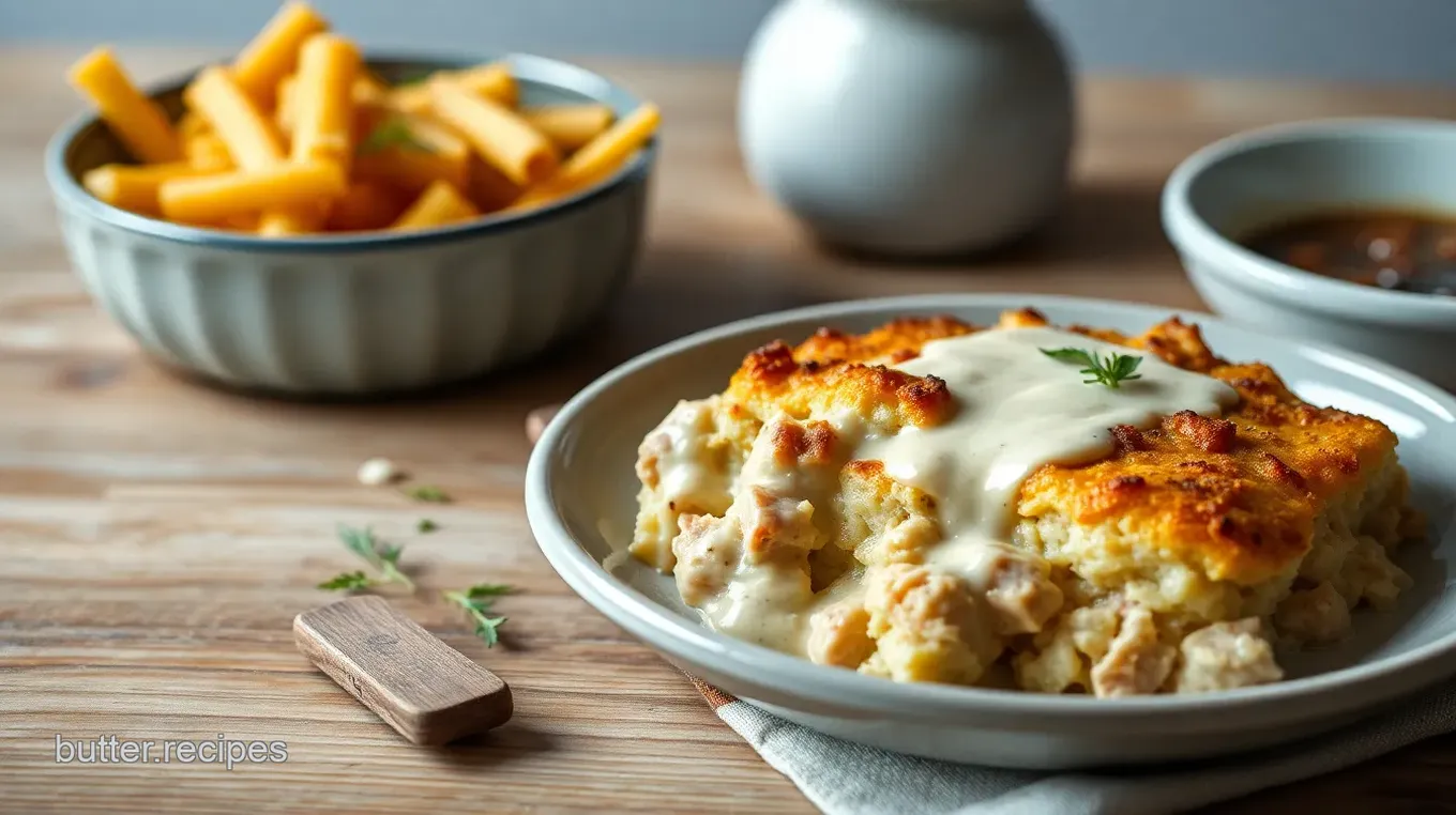 Tuna Noodle Casserole with Kale