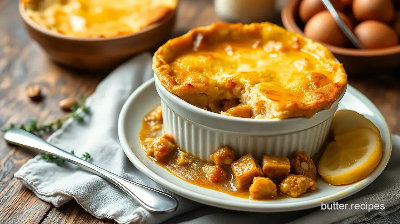 Turkey Marsala Pot Pie