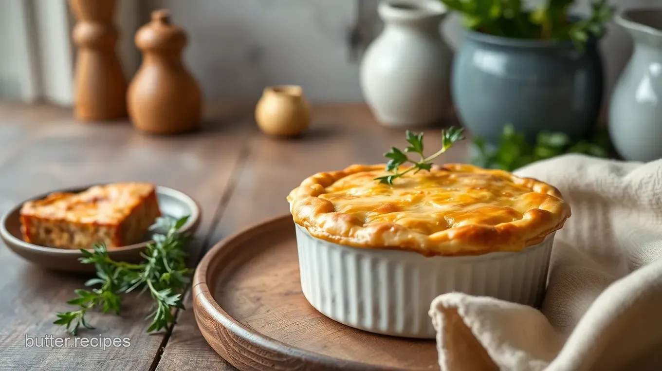 Bake Turkey Marsala Pot Pie Delightfully