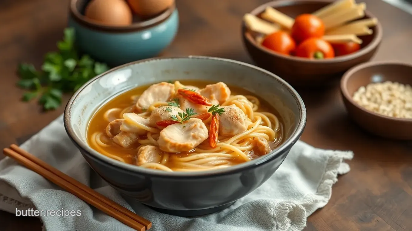 Homemade Chicken Noodle Soup