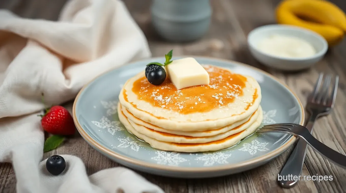 Butter-Breakfast Pancakes Delight