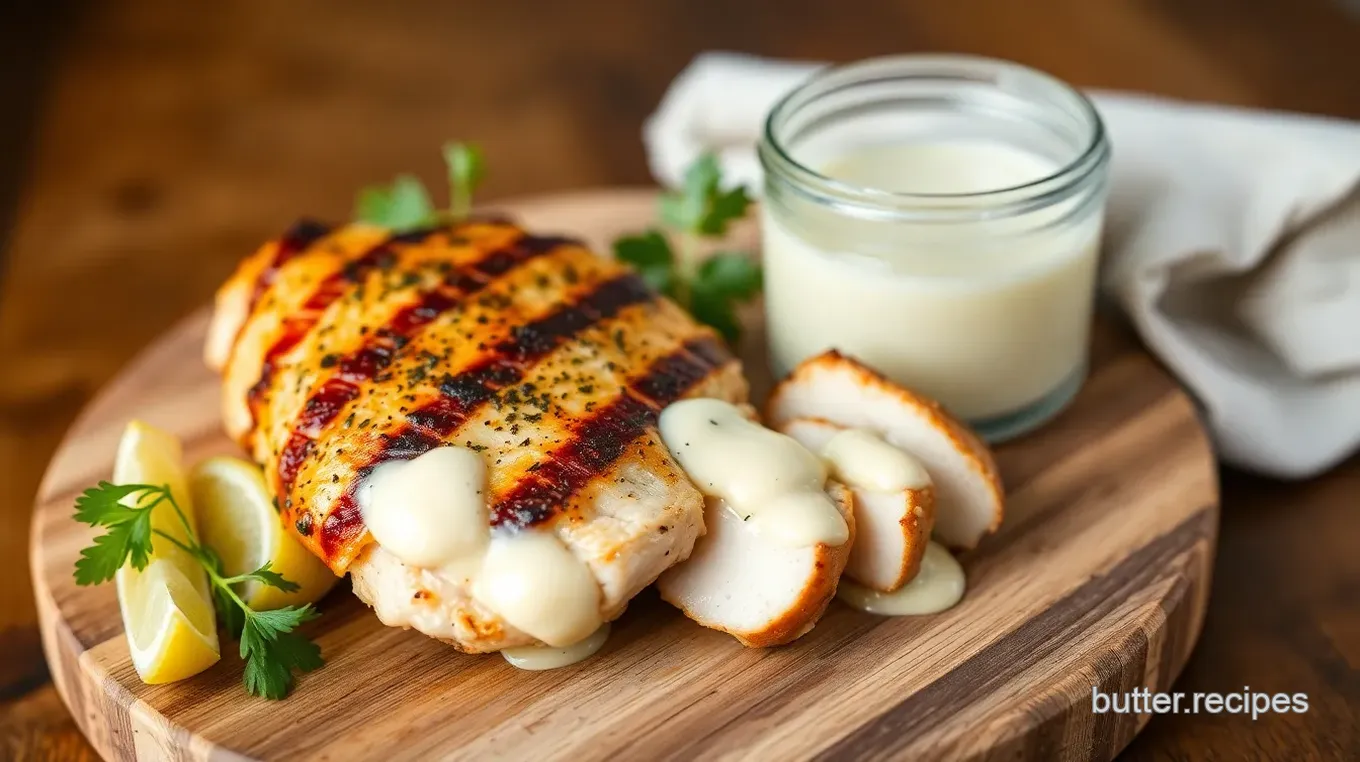 Grilled Buttermilk Chicken with Flavorful Marinade