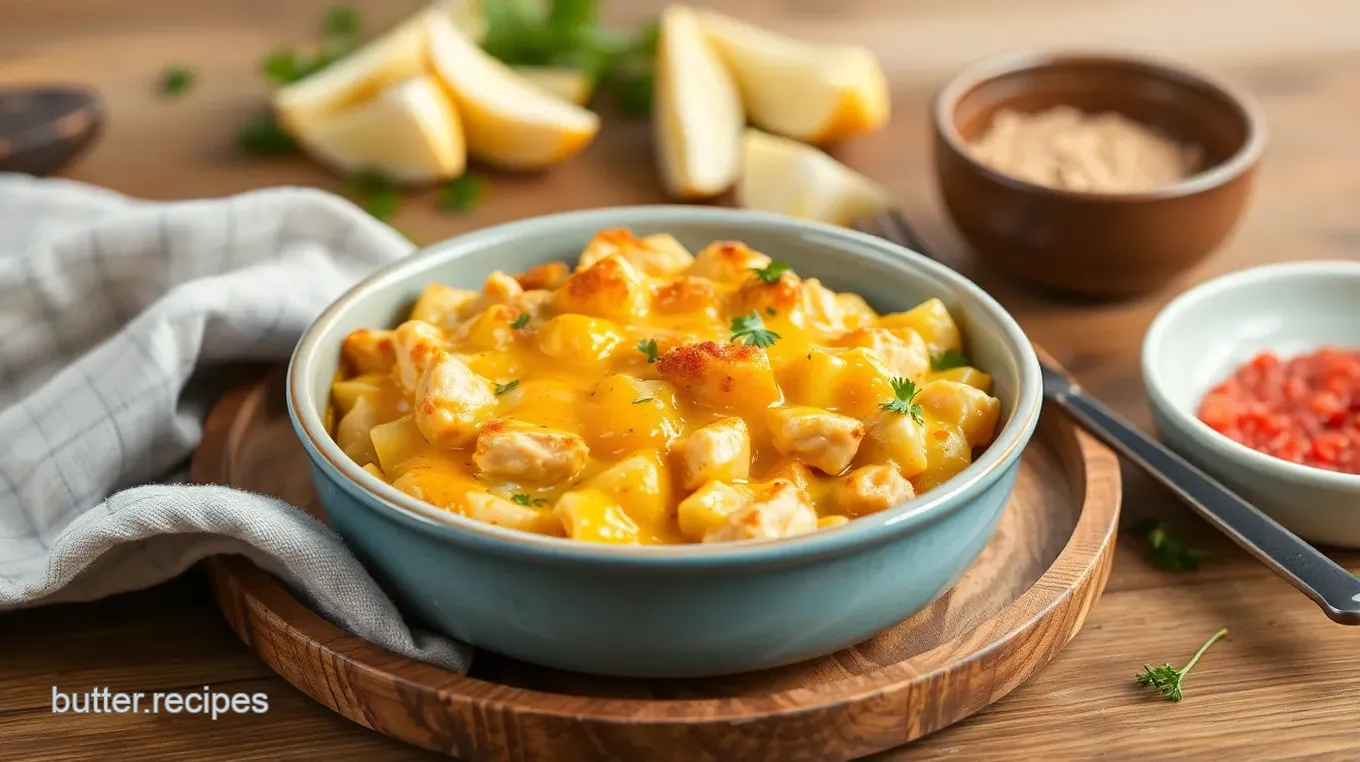 Cheesy Chicken Delight Casserole