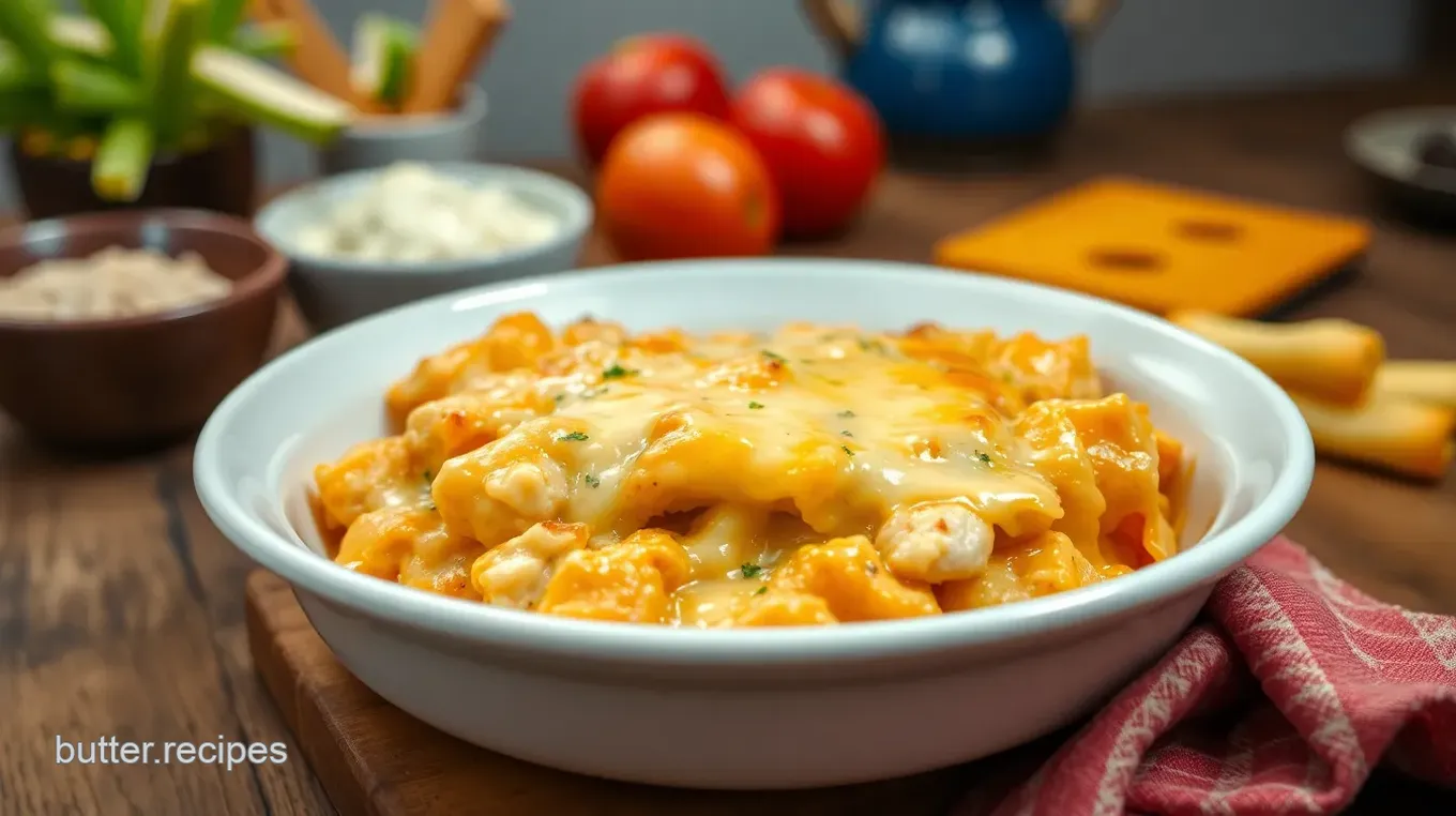 Cheesy Chicken Delight with Ham