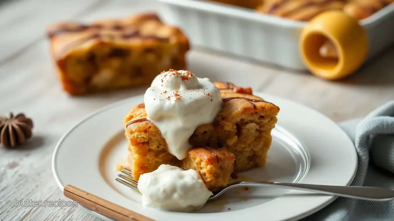 Cinnamon Bread Pudding Delight