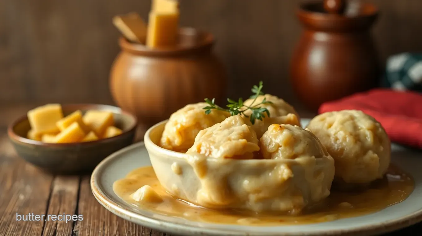 Simmered Chicken Comforting Dumplings