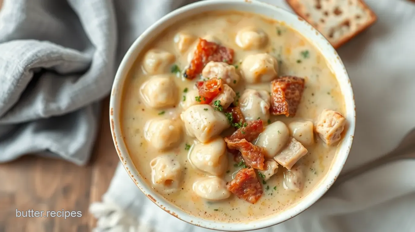 Creamy Chicken Bacon Gnocchi Soup