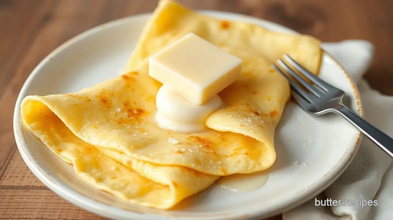 Buttermilk Crepes Recipe