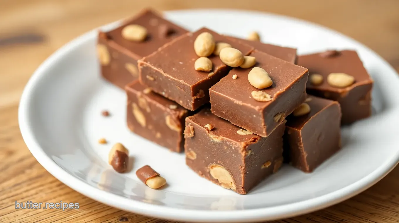 Grandma's Old Fashioned Peanut Butter Fudge