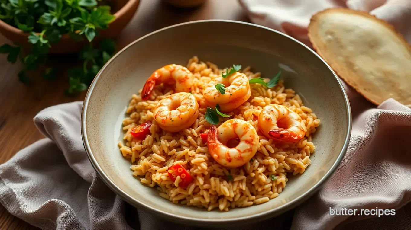 Spanish Rice with Chicken and Shrimp