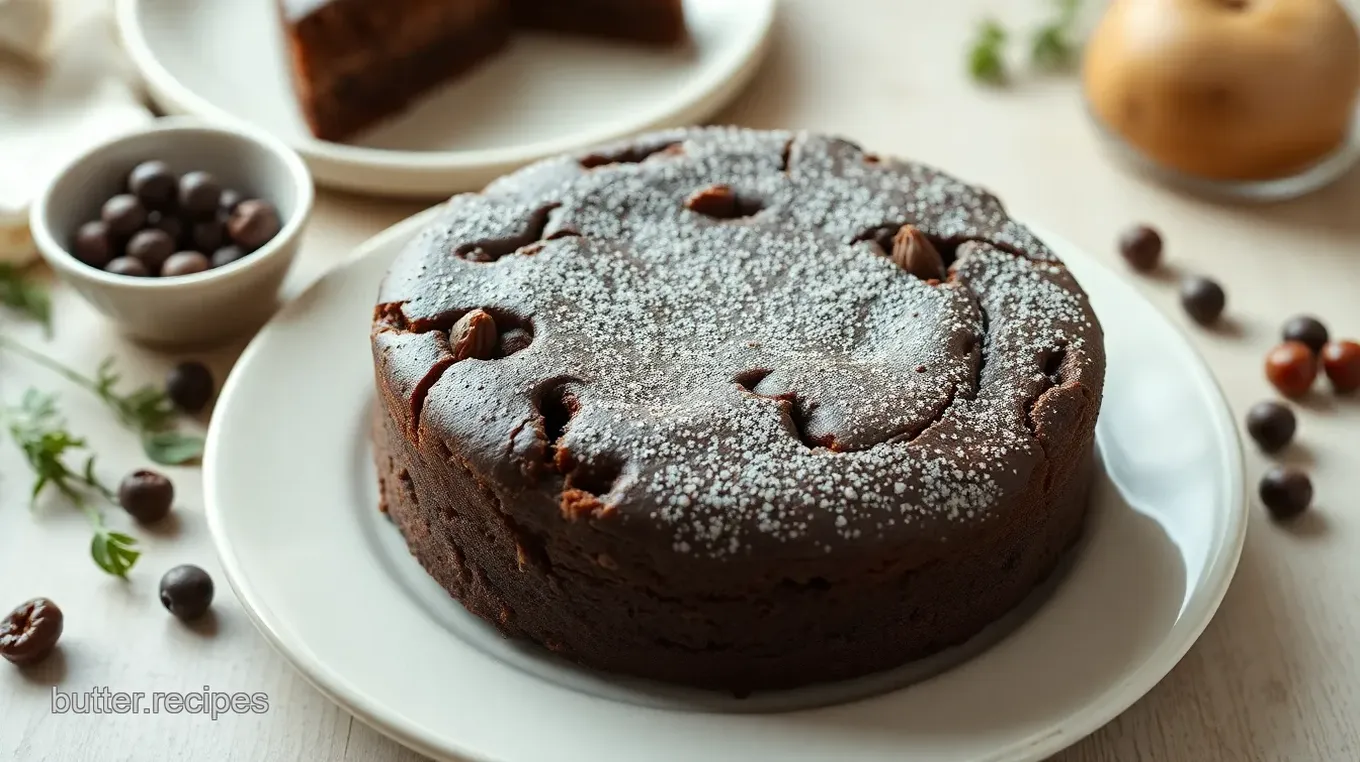 Decadent Chocolate Raisin Cake Recipe