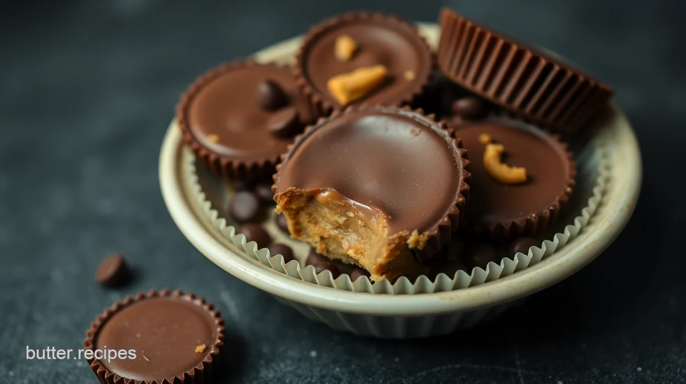 Decadent Homemade Reese’s Peanut Butter Cups