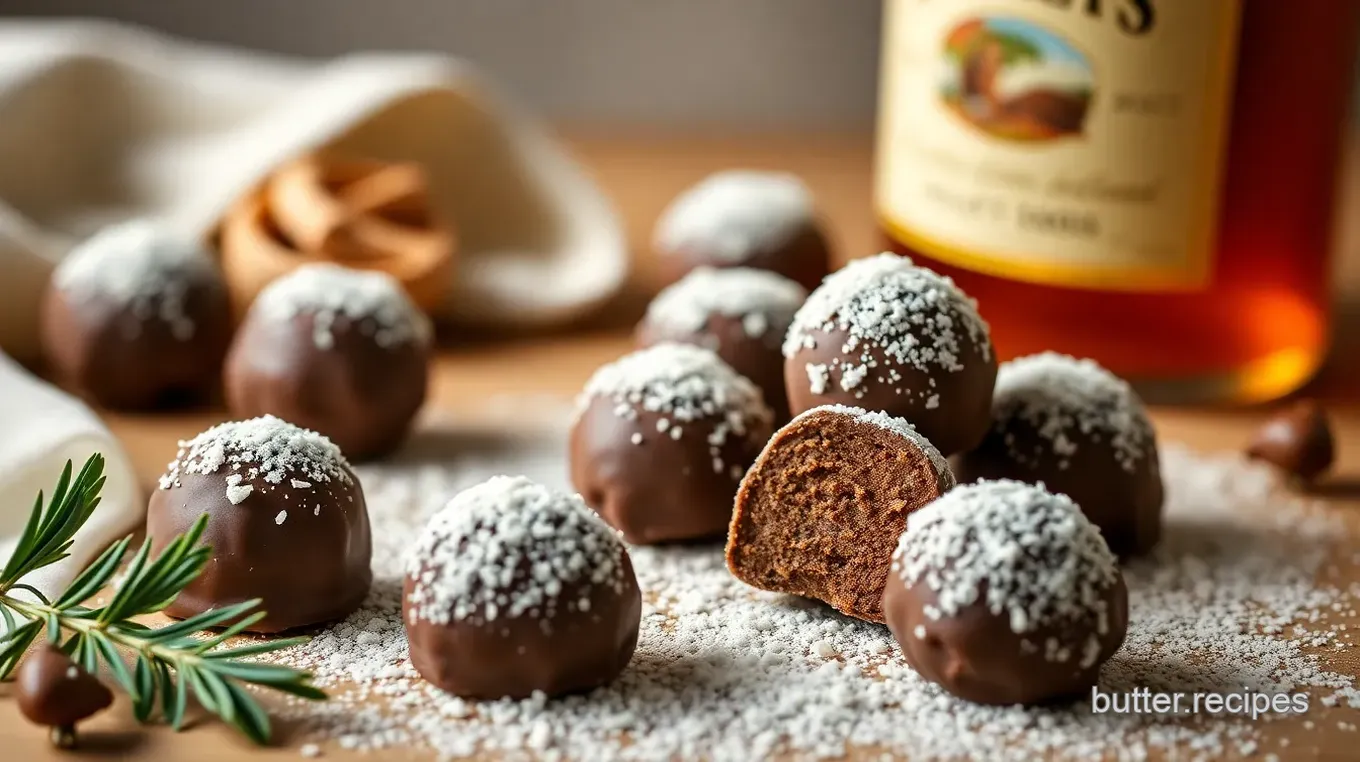 Quick & Indulgent Baileys Truffles