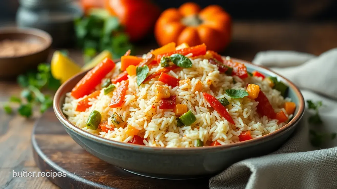 Delicious Vegetable Rice Medley