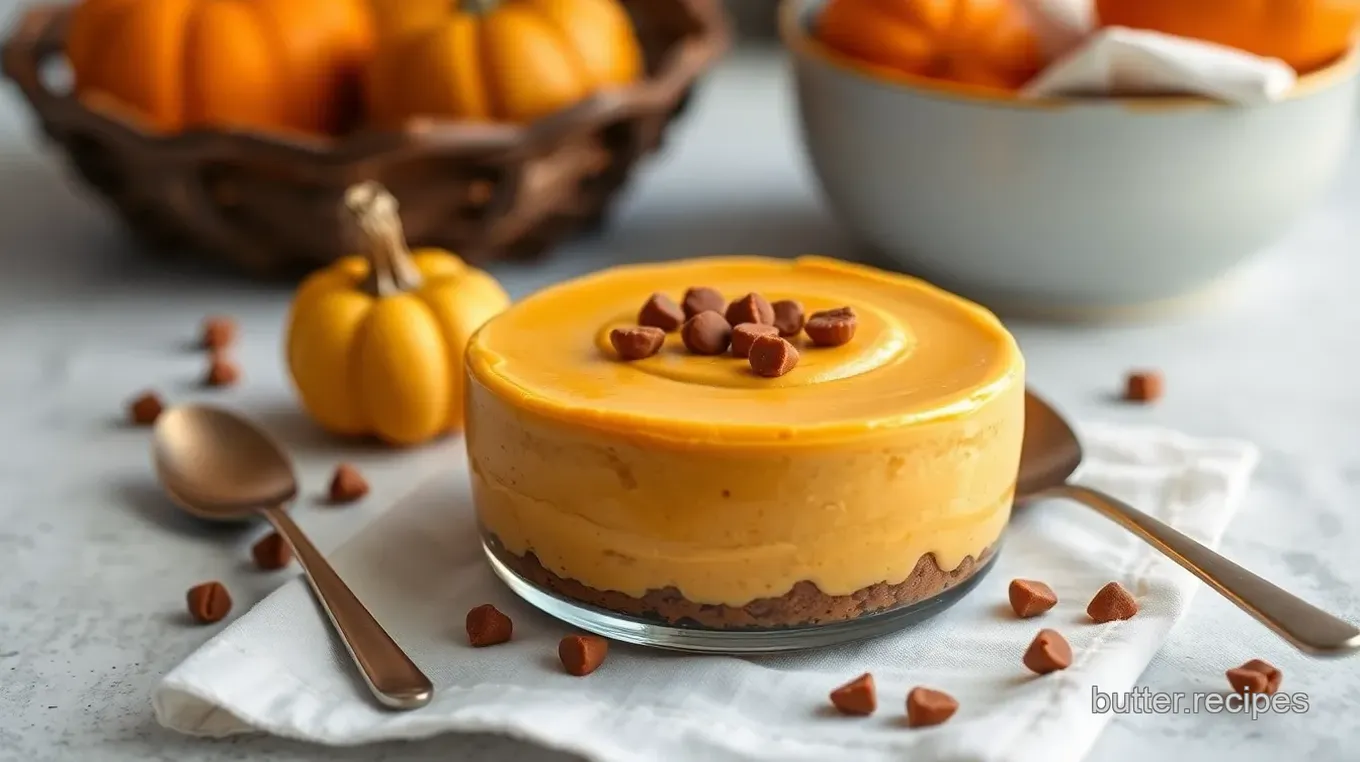 No-Bake Pumpkin Mousse Delight