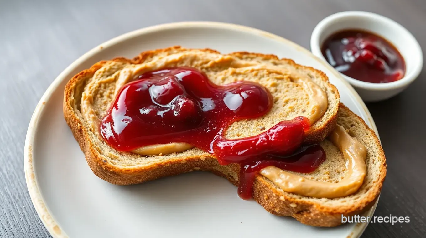 Grainy Peanut Butter and Jelly Bread