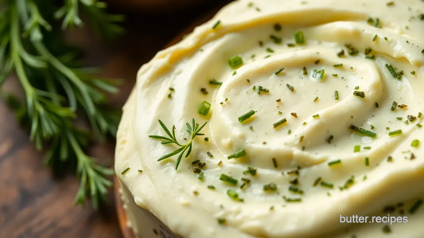 Herb-Infused Butter for Your Ceramic Butter Dish