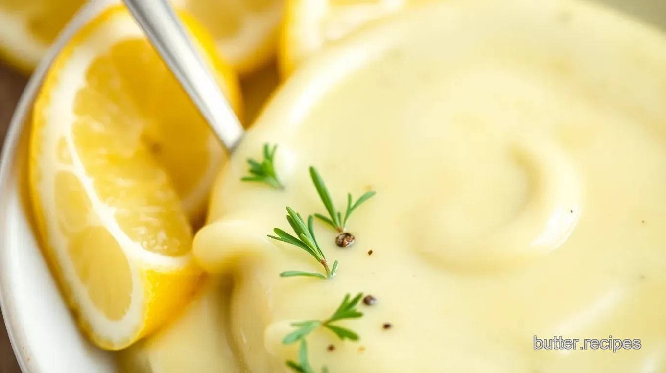 Lemon Butter Sauce