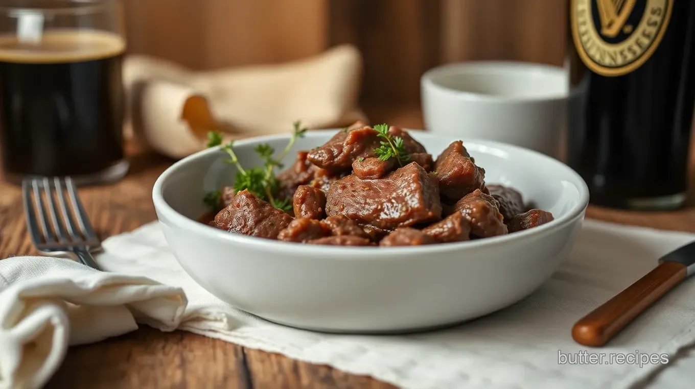 Flavorful Slow-Cooked Guinness Corned Beef Delight