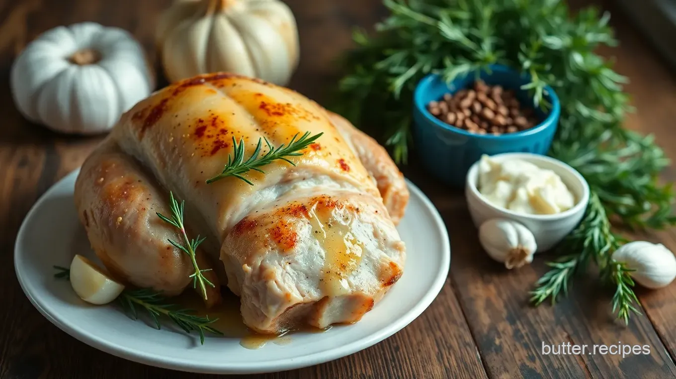 Butter Herb Turkey Injection Recipe