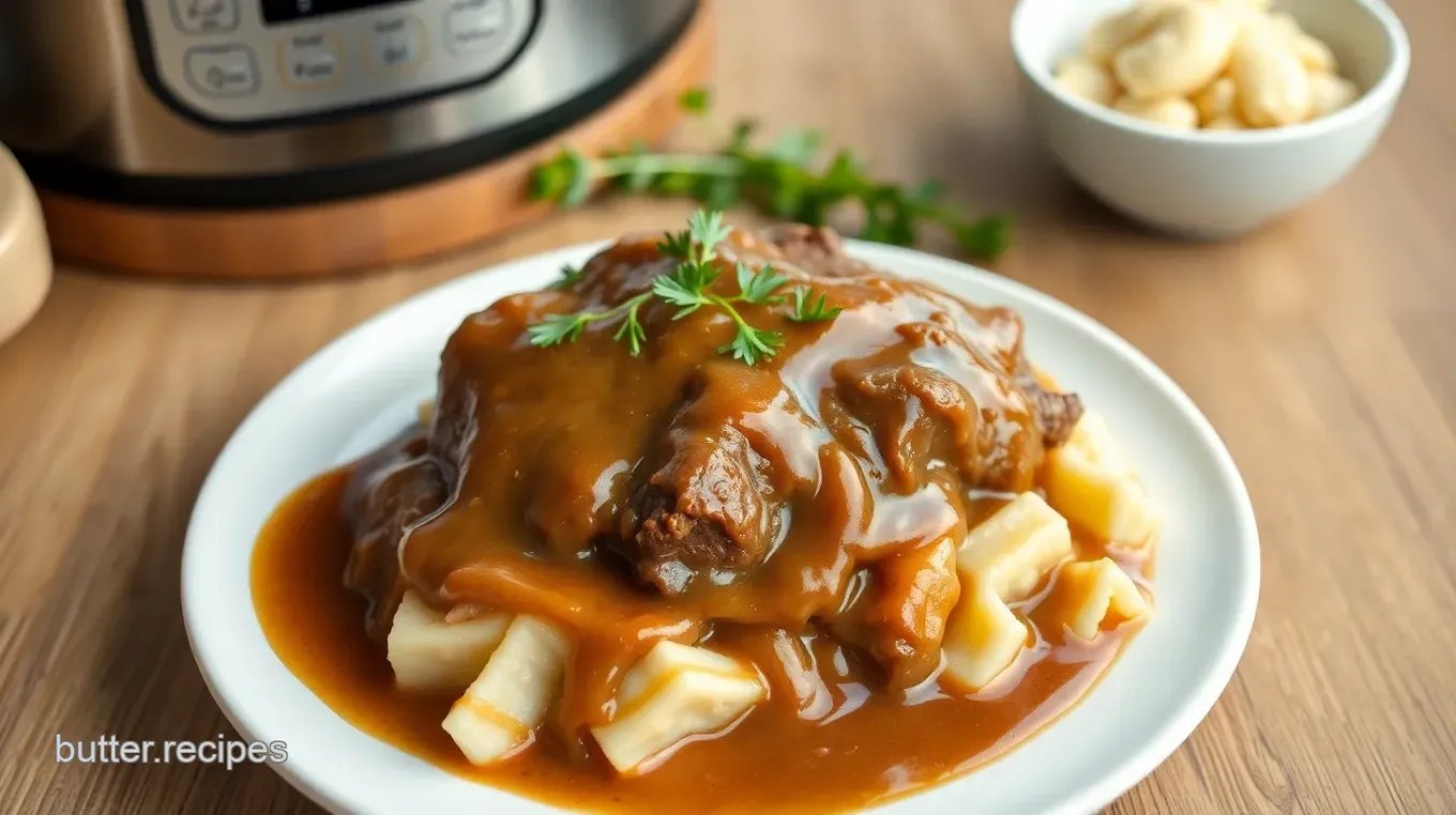 Instant Pot Beef Brisket with Rich Gravy