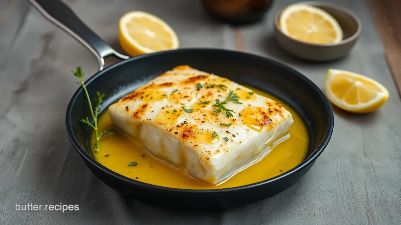 Pan-Seared Cod with Zesty Lemon Butter