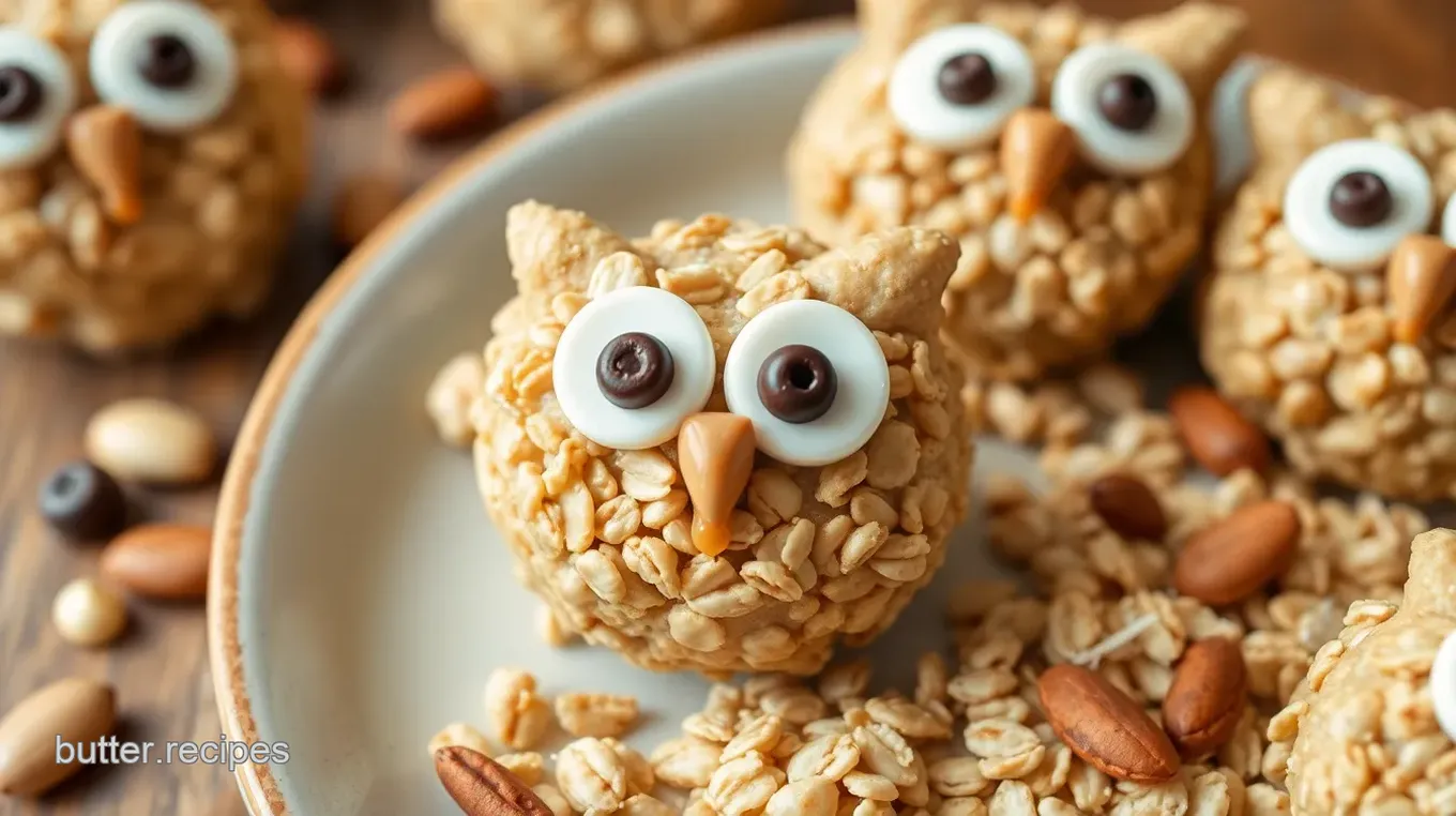 Peanut Butter Owls