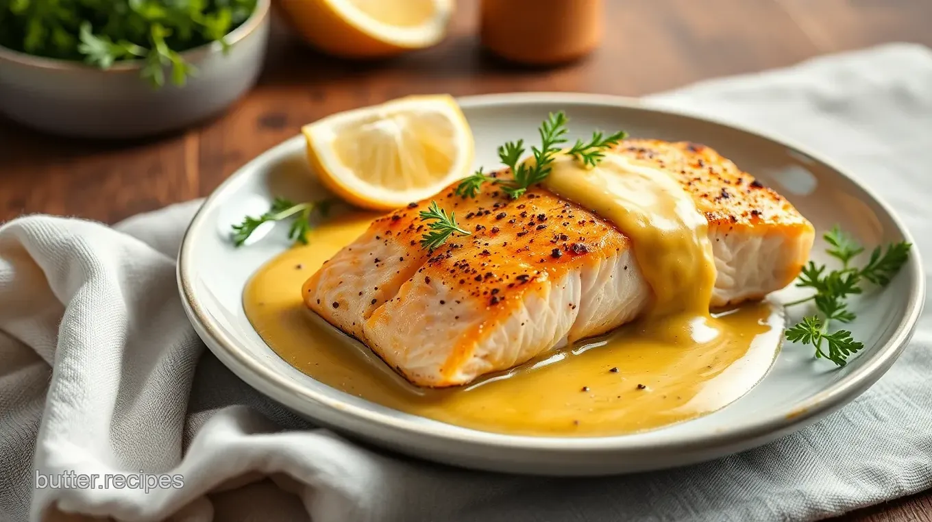 Pan Seared Salmon with Mustard Cream Sauce