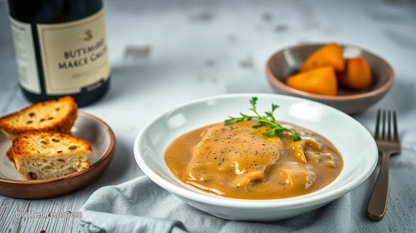 Quick Savory Gravy with Wine Magic