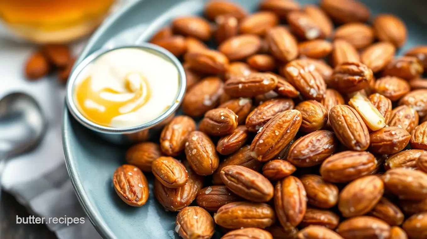 Honey Butter Almonds Recipe