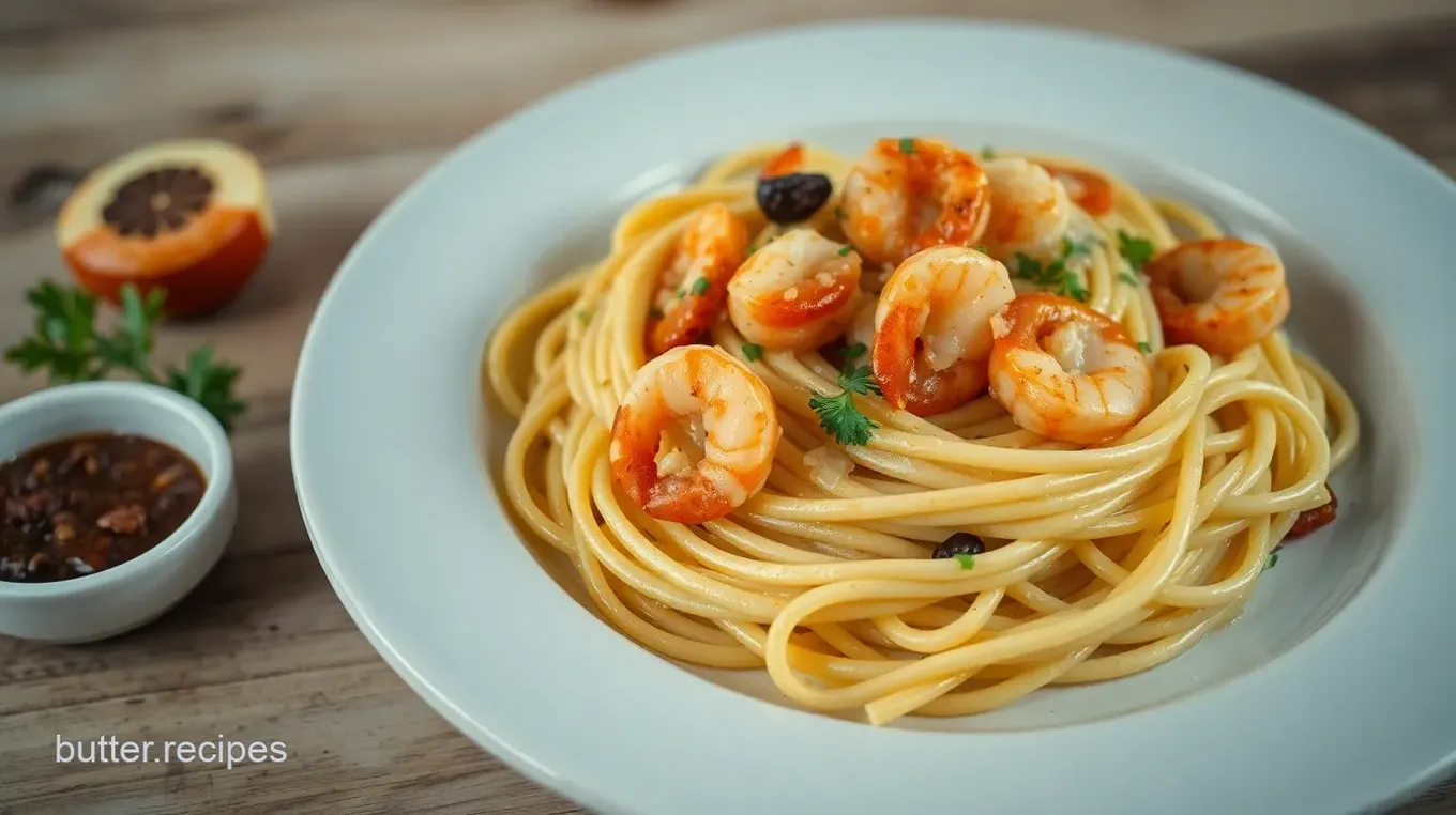 Seafood Spaghetti Delight