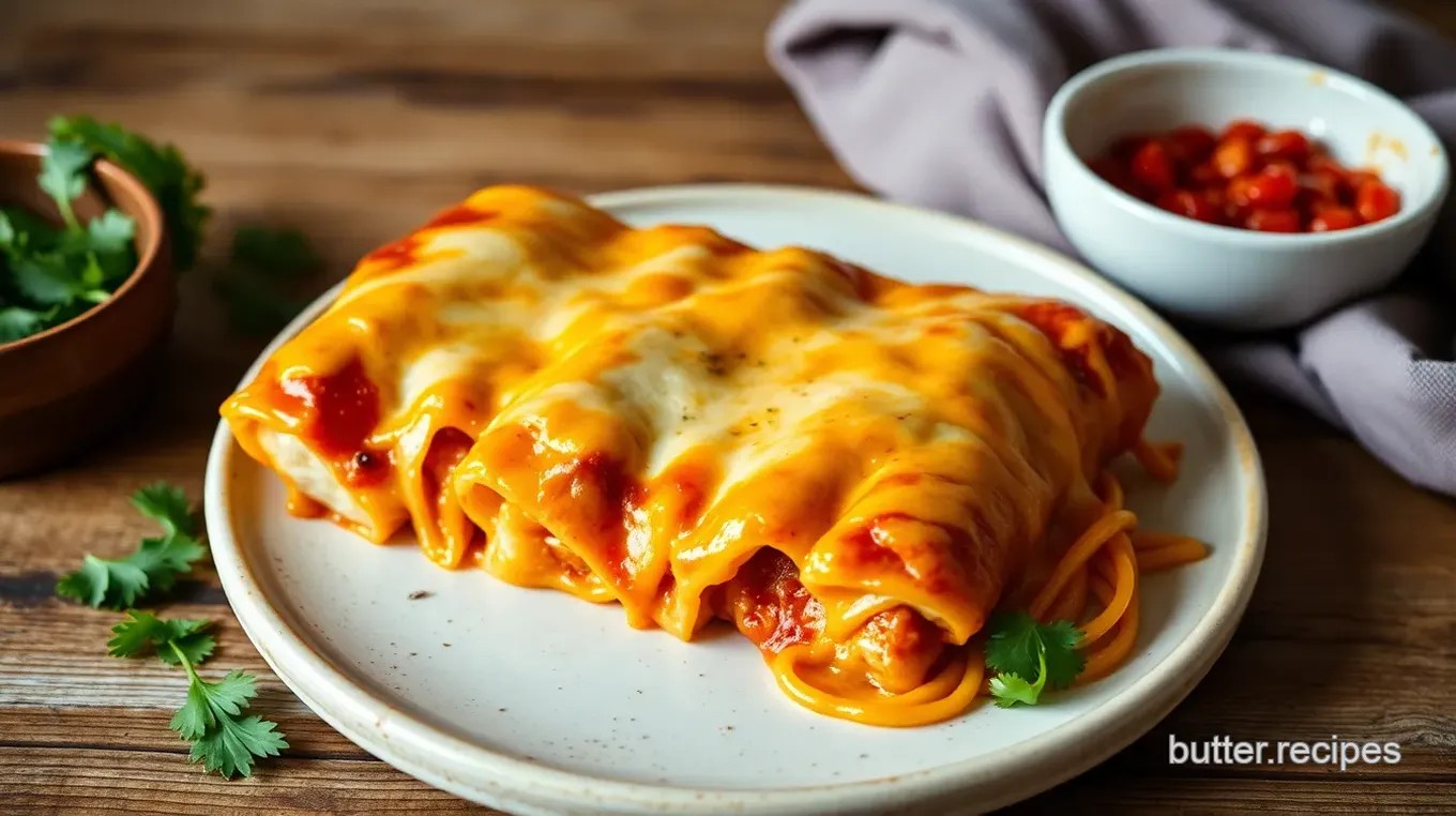 Spicy Cheesy Enchilada Cornbread Bake