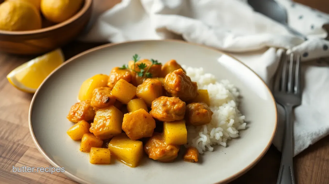 Turmeric Chicken and Pineapple Rice