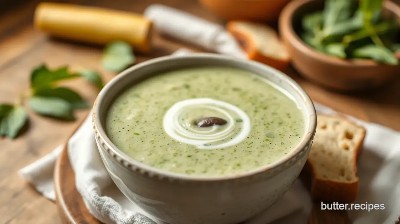 Velvety Spinach Soup Delight