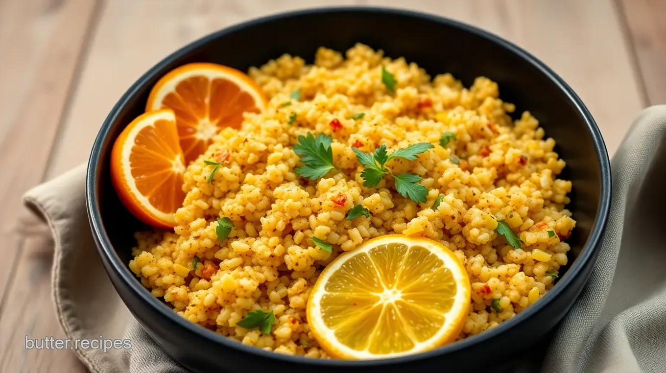 Whimsical Citrus Quinoa Bowl