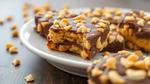 Bake Cheez-It Peanut Butter Chocolate Treats