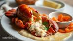 Bake Lobster with Creamy Cheese Delight