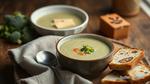 Blend Broccoli Soup with Smoked Gouda