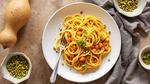 Butternut Squash Pasta with Pistachios