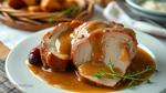 Roast Pork Loin with Savory Gravy