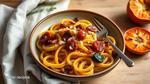 Roasted Squash Pasta with Pancetta Delight