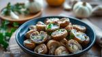 Sauteed Mushrooms with Creamy Garlic Flavor