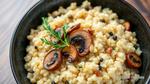 Savory Risotto with Wild Mushrooms in 40 min