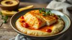 Spicy Cod with Creamy Grits Delight